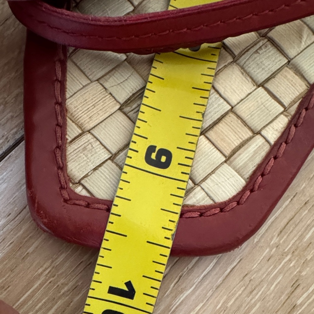 Gucci Dark Red Strappy Women's Sandals - Picture 4 of 10